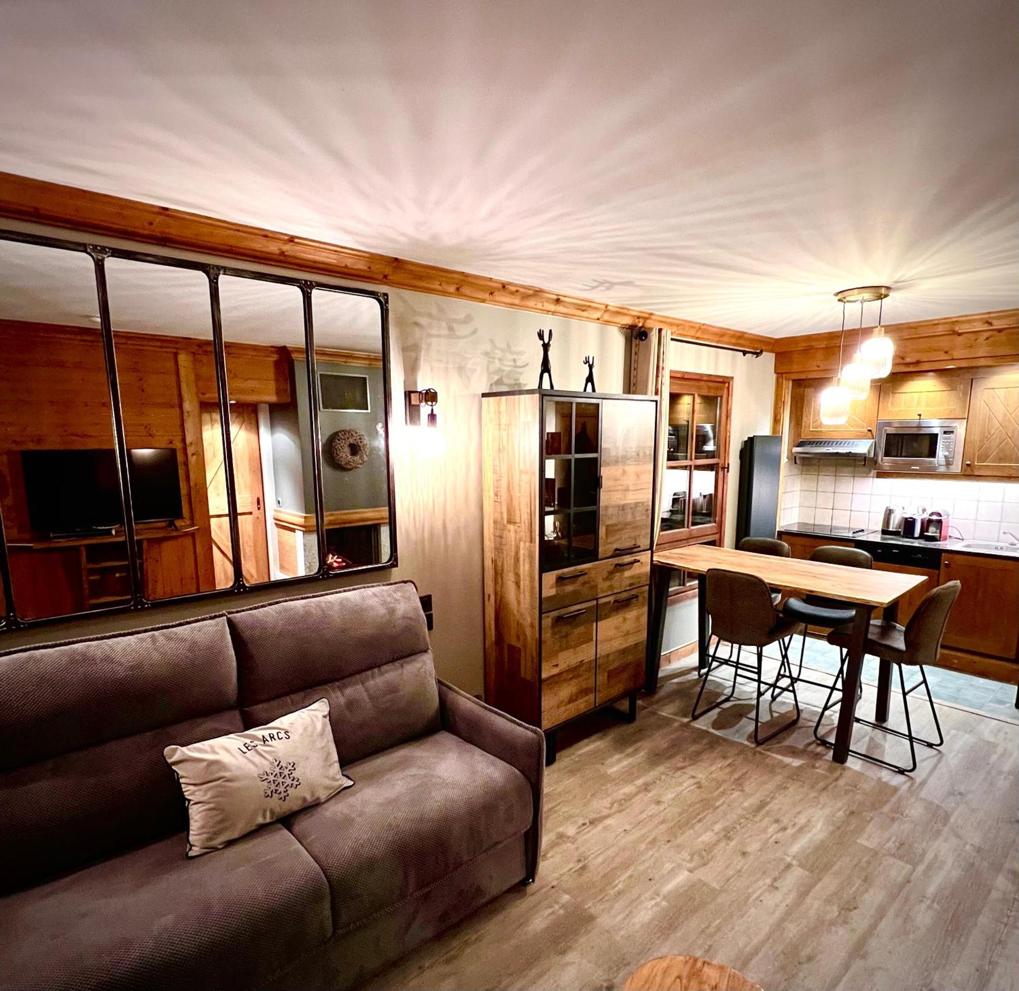 Arc 1950 - Chalet Des Lys - Appt Luxe 4 Pers Les Arcs  Extérieur photo